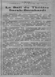 Le procès de Sarah Bernhardt et il ne s'agit pas de nouvelles pièces. À suivre...