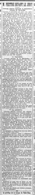 la suite de l'affaire du préfet Piettre devant la Cour d'Assises de Limoges