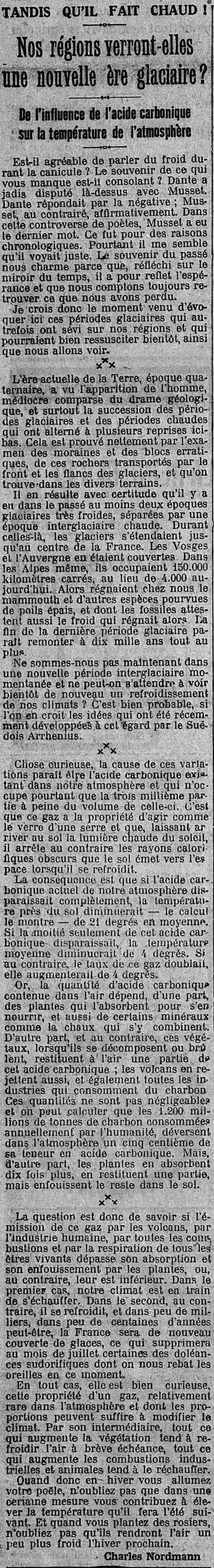 A z A Le Matin 01 climat chaud froid 1